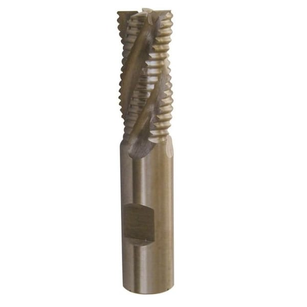 Qualtech Roughing End Mill, NonCenter Cutting, Series DWC, 134 Diameter Cutter, 412 Overall Length, 2 DWC1-3/4 - main